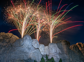 Independence Day Fireworks Return to Mount Rushmore National Memorial