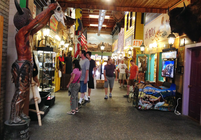 Shopping Stop on Interstate 90