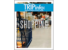 TRIPinfo.com's Digital Magazine <br>Features Shopping